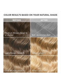 Madison Reed Radiant Hair Color Kit, Medium Neutral Blonde for Superior Gray Coverage, Ammonia-Free, 9N Nocera Blonde, Permanent Hair Dye, Pack of 1  - Image 5