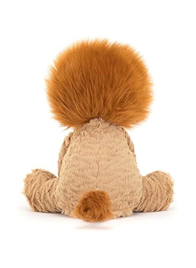Jellycat - Fuddlewuddle Lion Stuffed Animal, Medium, 9 inches - Image 1