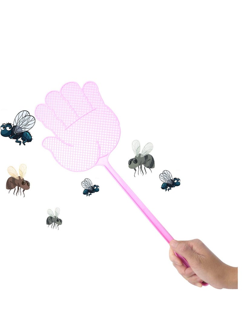 KASTWAVE Fly Swatter Funny Hand Shaped Fly Swatters Durable Colorful for Home Indoor Outdoor Classroom Office Pack of 5  - Image 5