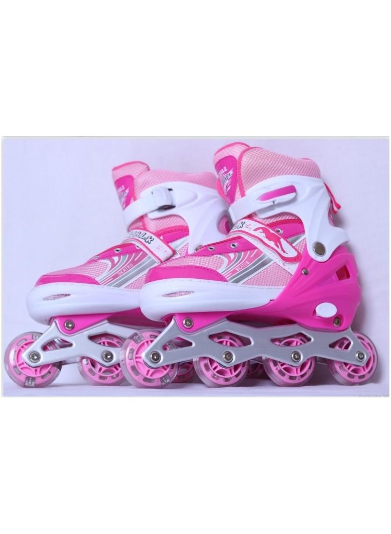 Generic 1-Pair Adjustable Outdoor Children Roller Skate M - Image 1