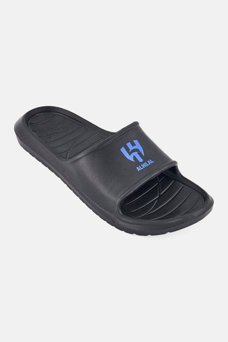 PUMA Men Divecat v2 Lite Al Hilal Slip On Slides, Black - Image 1