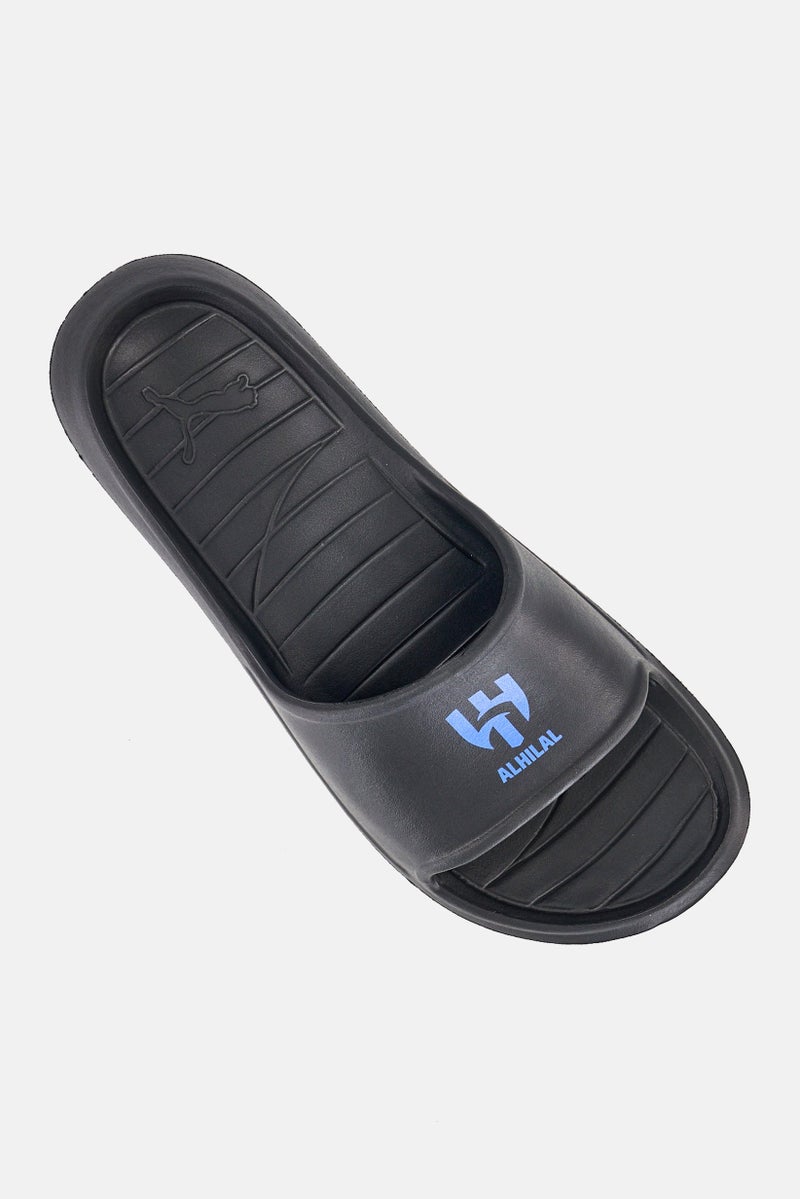 PUMA Men Divecat v2 Lite Al Hilal Slip On Slides, Black - Image 4