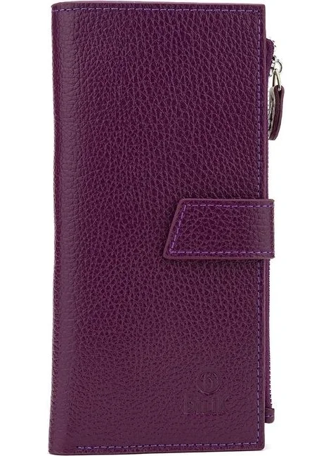 Bilik Deri Bilik Leather Purple Rölax Leather Wallet Bsh 3240