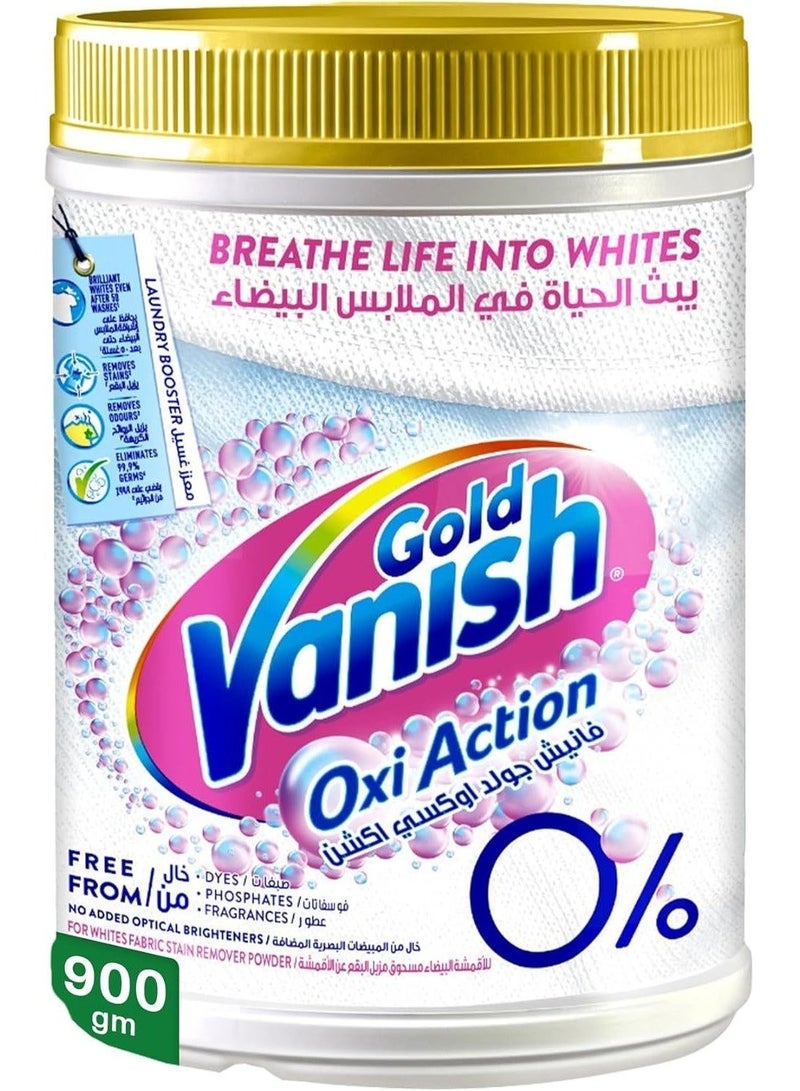 Vanish Oxi Action Whites Fabric Stain Remover Powder 900 G 900grams - Image 1