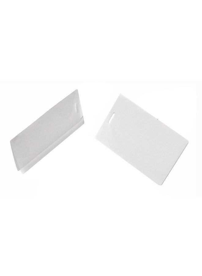 Oregon Lamination Premium OLP Hot 10 Mil Luggage Tag Laminating Pouches With Slot (Pack of 500) 2-1/2 x 4-1/4 Clear  - Image 3