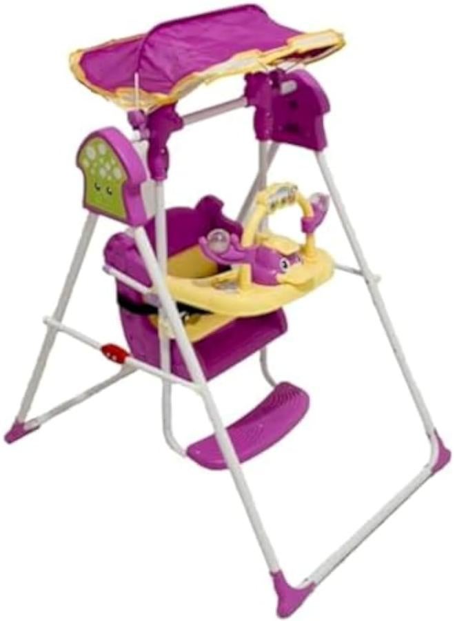 Fun Ride Kids Musical Daizy Swing with Stand