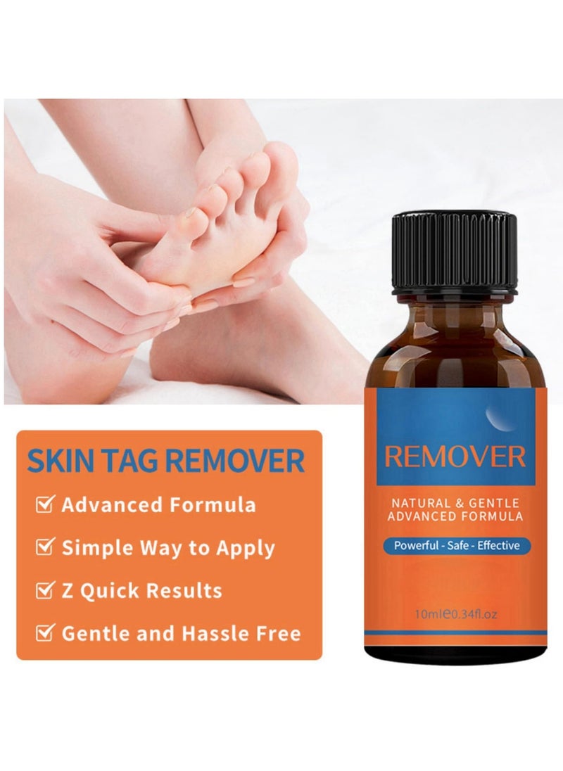 Excefore Warts & Mole Remover Cream,Natural Skin Tag Remover,Skin Tag Remover for Face & Hands & Body,Natural Formula,Skin Tag Remover Liquid,Tags and Mole Remover,Fast-Acting & Effective Skin Tag Remover  - Image 3