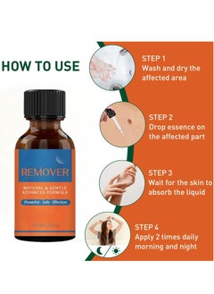 Excefore Warts & Mole Remover Cream,Natural Skin Tag Remover,Skin Tag Remover for Face & Hands & Body,Natural Formula,Skin Tag Remover Liquid,Tags and Mole Remover,Fast-Acting & Effective Skin Tag Remover  - Image 4