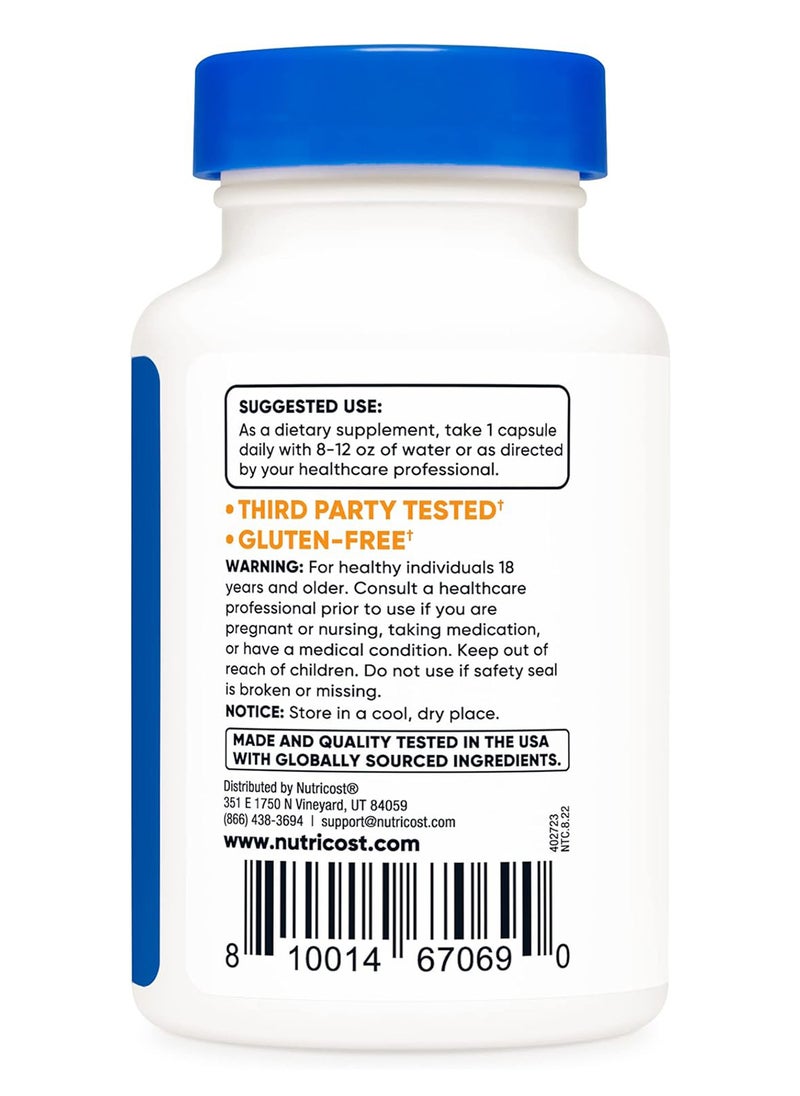 Nutricost Tudca 250 Mg 30 Capsules Tauroursodeoxycholic Acid  - Image 2