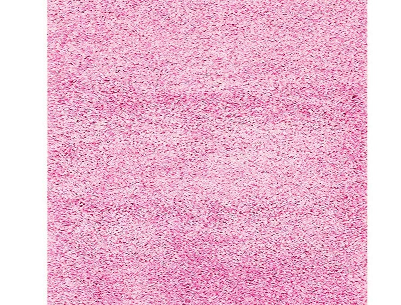 HEAVEN WORLD Polyester AntiSlip Fluffy Fur Modern Shaggy Carpet for Living Room Hallway Guest Room Elegant Bedside Rug Pink Plain 3X5 Feet - Image 5