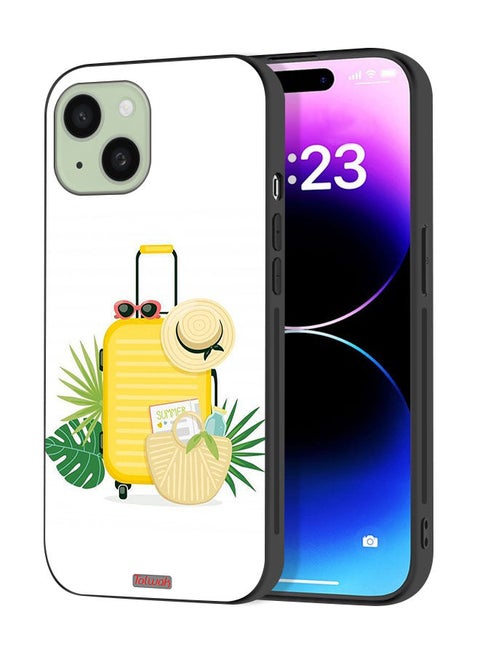 Apple iPhone 15 Plus Protective Case Cover Summer Digital Art
