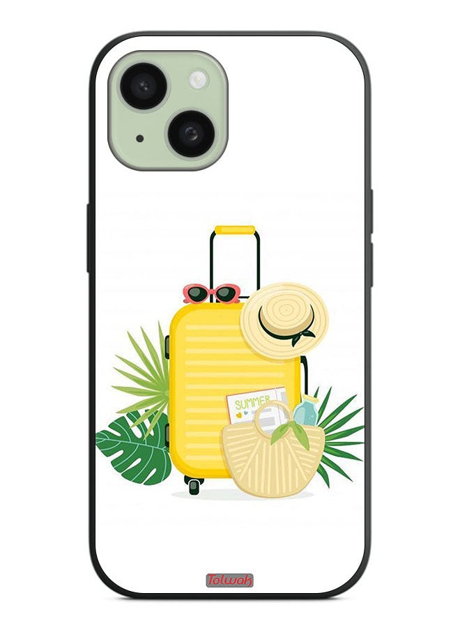 Tolwak - Apple iPhone 15 Plus Protective Case Cover Summer Digital Art - Image 1