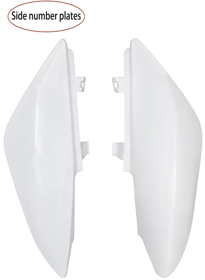 Kie CRF50 Plastic Kit - Red, White Plastic Fender Kit for Honda CRF50, XR50, Pit Dirt Bike - Image 5