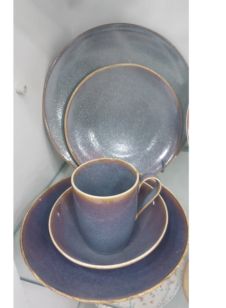 Porcalin dinner set 30 pcs -Rosa FM -azour model