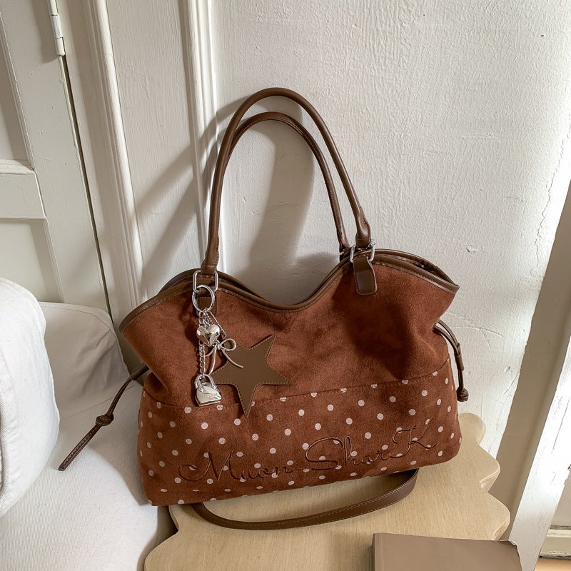Women's Large PU Leather Tote Shoulder Bag – Retro 2025 Autumn Fashion - Image 2
