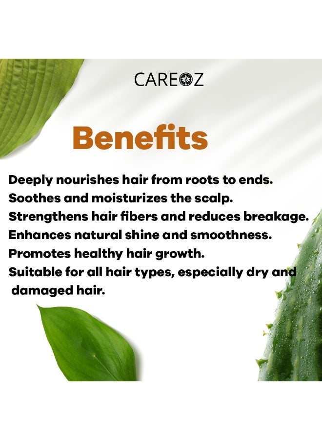 CAREOZ Aloe Vera, Amla & Areetha Hair Mask - Image 4