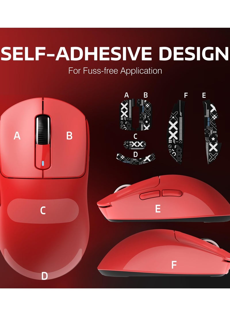 X3PRO 4K/8K Lightweight Wireless Gaming Mouse with Tri-Mode(Wired/2.4GHz/BT),PAW3395 Optical Sensor,26K DPI,Kailh GM8.0 Switch,Long Battery,7 Buttons for PC/Laptop/Win/Mac