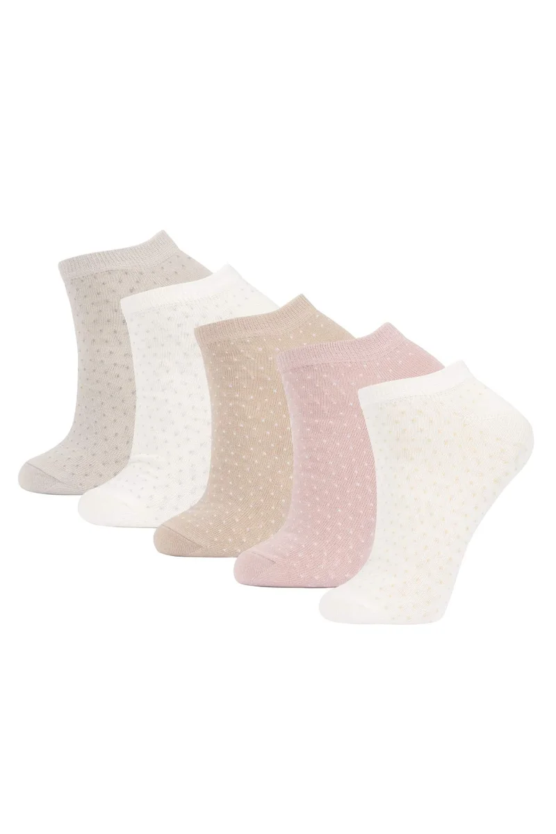 DeFacto Women 5 Pack Cotton Booties Socks