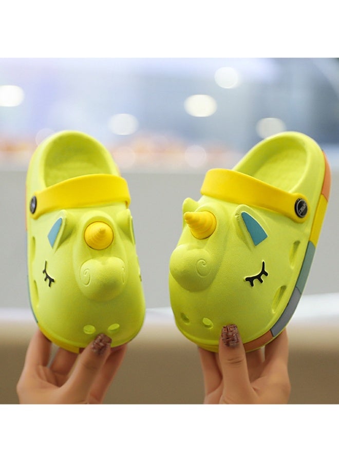 NIBEMINENT Summer Children's Sandals Indoor Home Soft Bottom Outdoor Wearable Baby Slippers Cute Beach Sandals for Girls And Boys  - Image 3
