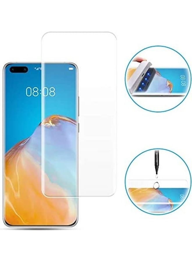 ICS Tempered Glass Screen Protector For Huawei P40 Pro Clear - Image 2