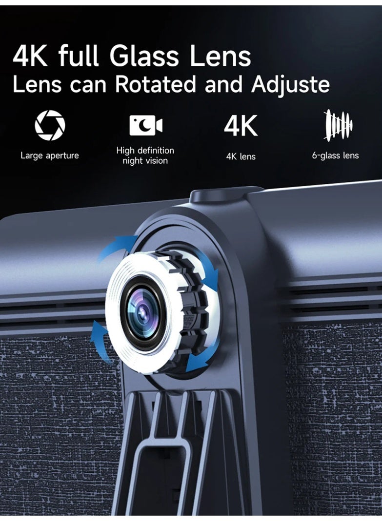 7 Inch Car Radio Dash Cam WIFI Video Player 4K Front Camera 1080P Rear Camera Wireless Carplay & Android Auto MP5 Player - Image 4