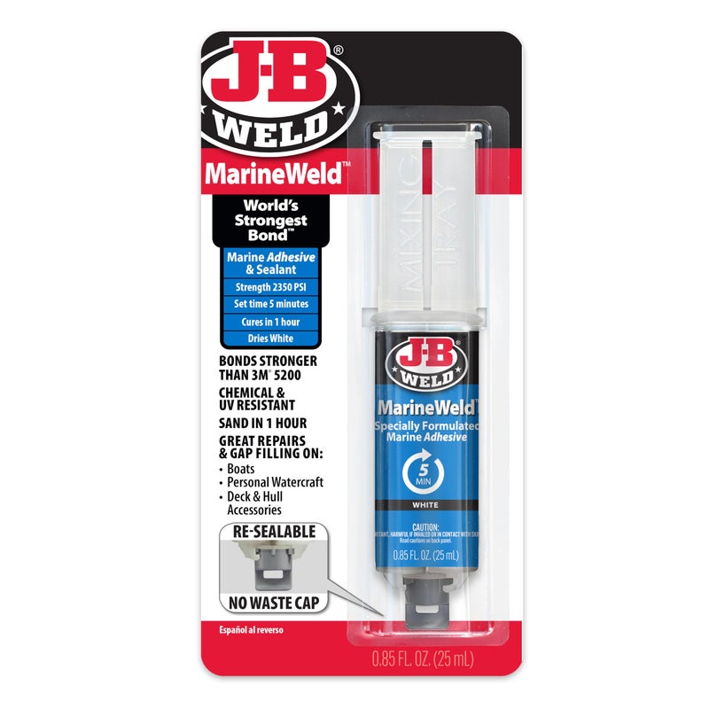 J-B Weld 50172 25 ml MarineWeld Syringe - Image 1
