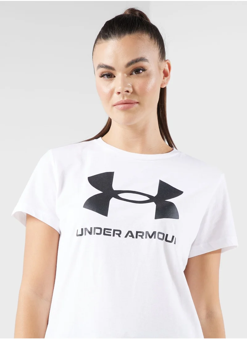 UNDER ARMOUR Sportstyle Logo T-shirt