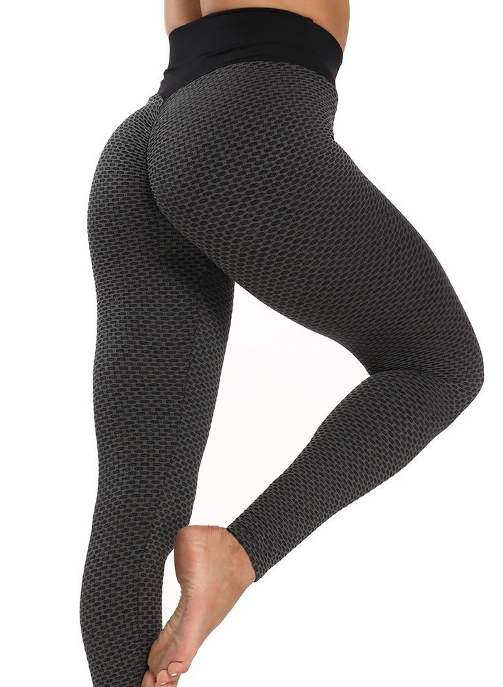 Womens High Elastic Fitness Training Leggings High Waist Breathable Buttlift Workout Yoga Pants Workout Gym Lounge Pants - Image 2