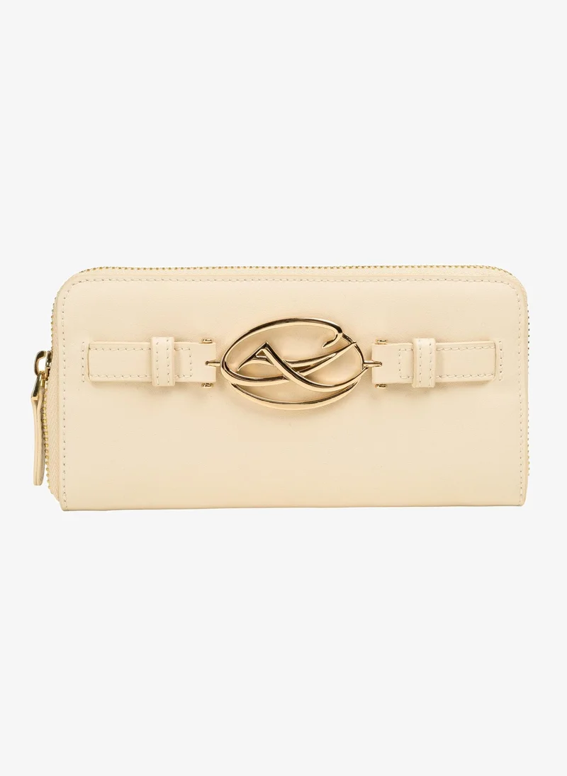 Christian Lacroix Christian Lacroix Women's Leather Continental Wallet - Rocaille - Off White