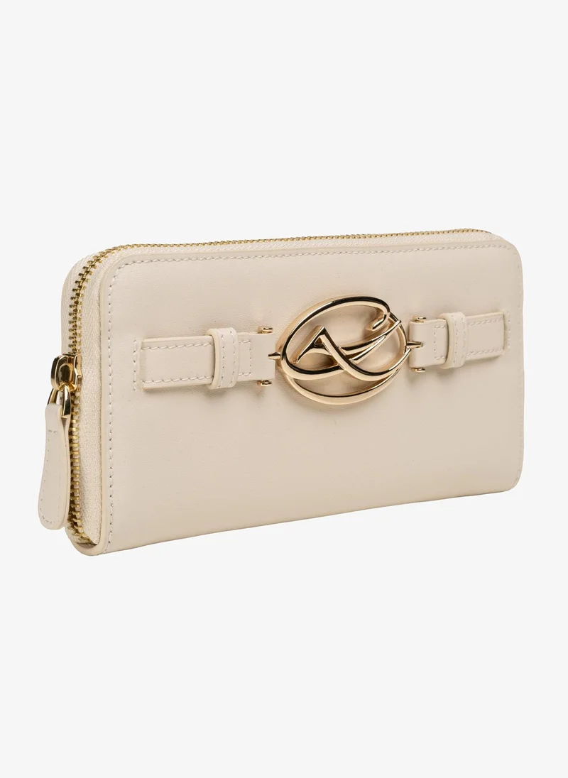 Christian Lacroix Christian Lacroix Women's Leather Continental Wallet - Rocaille - Off White