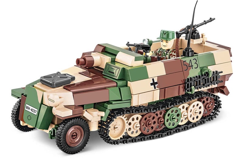 COBI Historical Collection WWII SdKFZ 2519 STUMMEL Vehicle Building Set 485 Pieces - Image 2