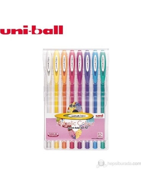 Uni ball Um-120 Signo Angelic Gel Pen Pastel 5 Colors 