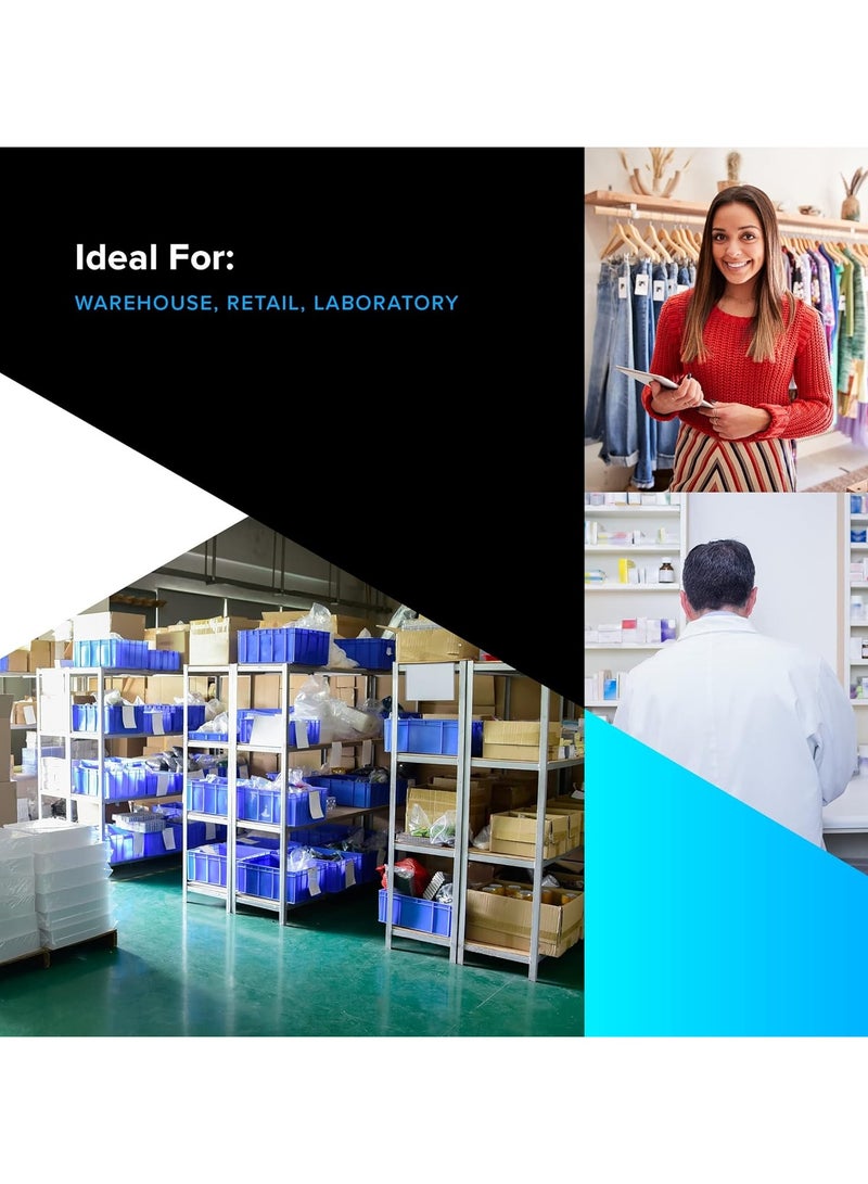 زيبرا ZEBRA ZD421 طابعة سطح المكتب الحرارية المباشرة 300 نقطة في البوصة عرض الطباعة 4 بوصة USB إيثرنت ZD4A043-D01E00EZ - Image 3