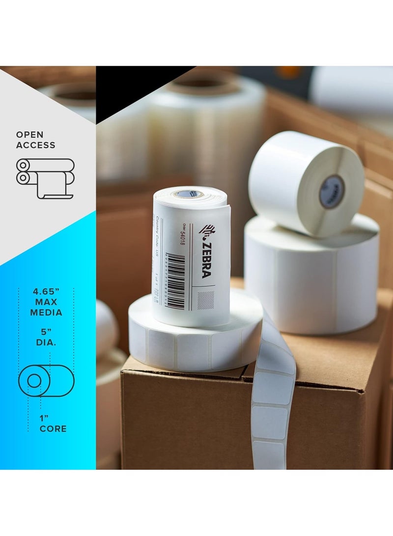 زيبرا ZEBRA ZD421 طابعة سطح المكتب الحرارية المباشرة 300 نقطة في البوصة عرض الطباعة 4 بوصة USB إيثرنت ZD4A043-D01E00EZ - Image 5