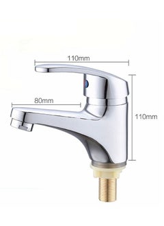 EBMINI New Cold Water Column Basin Quick Opening Faucet 