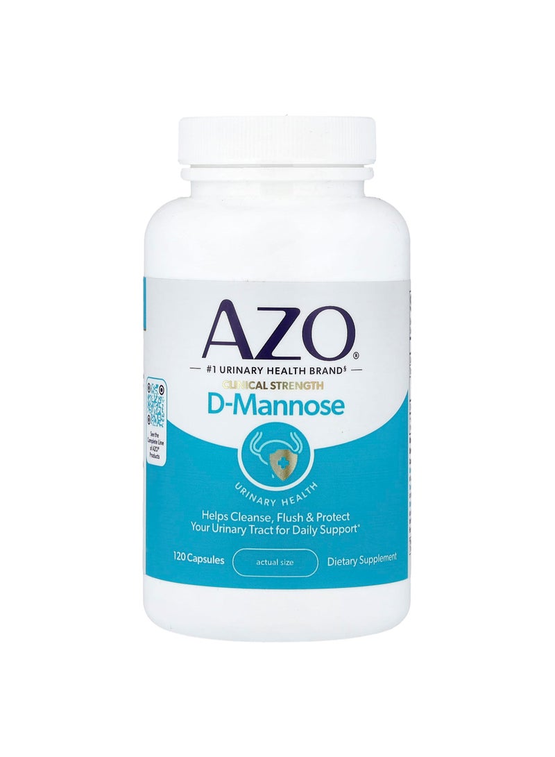 D-Mannose, Urinary Health, 120 Capsules