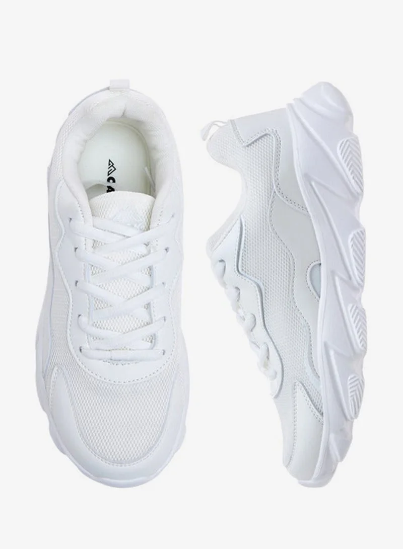 شو اكسبرس أحذية رياضية برباط مزينة بالدانتيل