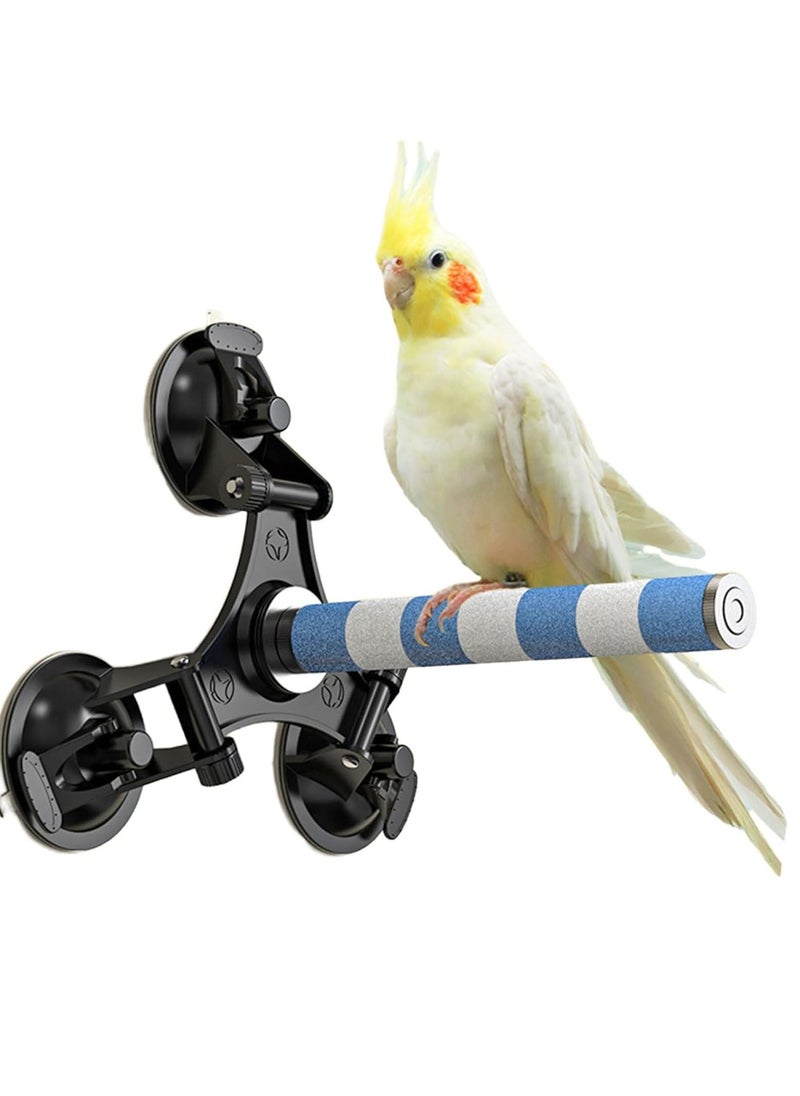 Bird Perch Stand Toy, Bird Perches Air Frosted Stand Suction Cup Anywhere Budgie Parrot Perch, Paw Grinding Stick for Bird Cage Accessories Parakeet Cockatiel - pzsku/Z94CC54FAB5017521EEFAZ/45/_/1713967977/1547f5ce-dc25-4888-a5cc-4e887f60561b