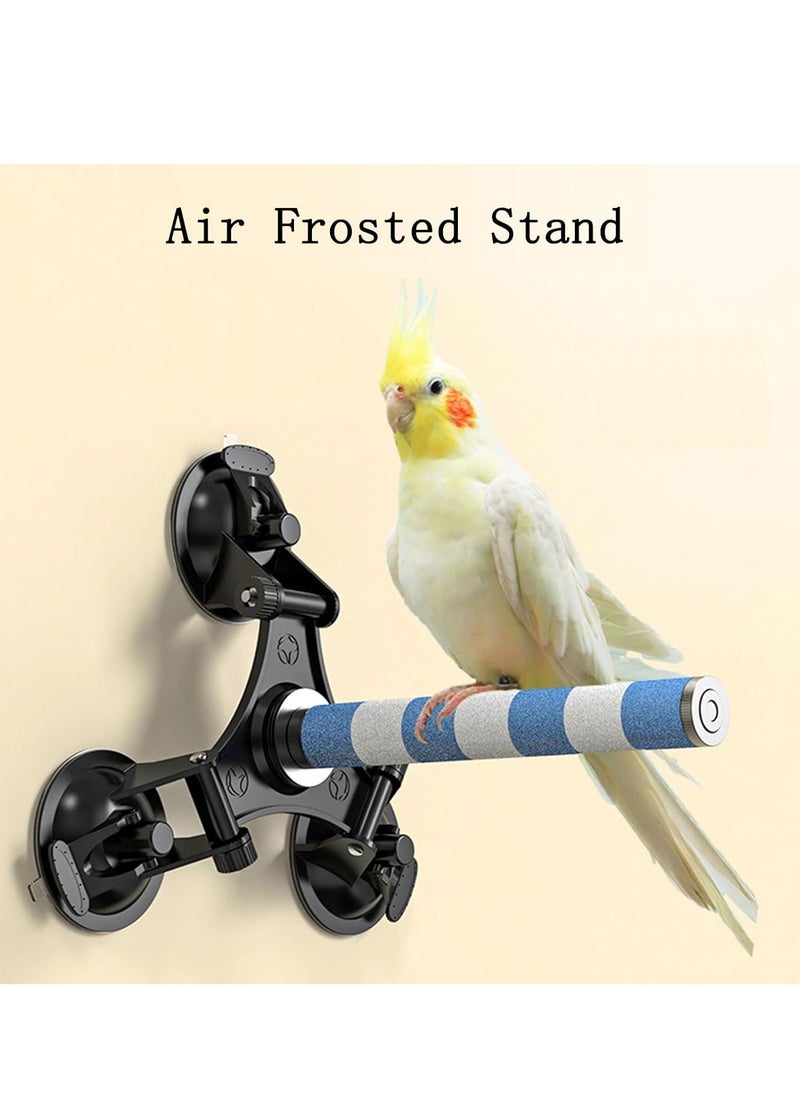 Bird Perch Stand Toy, Bird Perches Air Frosted Stand Suction Cup Anywhere Budgie Parrot Perch, Paw Grinding Stick for Bird Cage Accessories Parakeet Cockatiel - pzsku/Z94CC54FAB5017521EEFAZ/45/_/1713967979/766c709a-2321-4880-b22b-c1445c5c4477