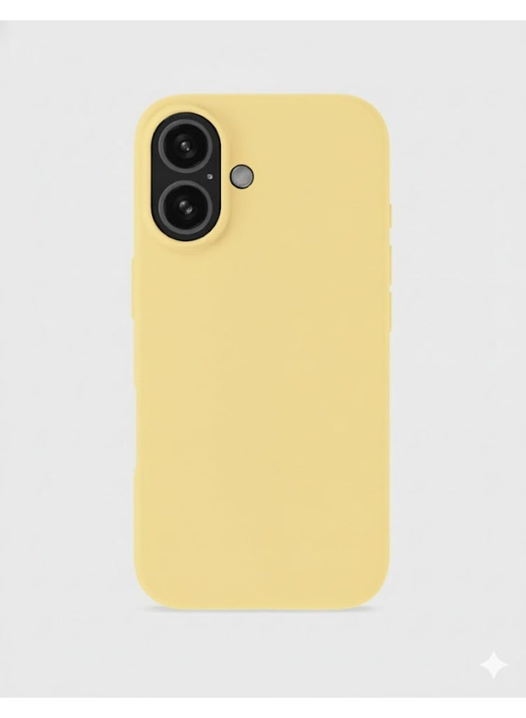 بليكس غطاء جراب هاتف آيفون 16 مزود بغطاء حماية من السيليكون السائل الناعم مضاد للخدش ومضاد للصدمات مع بطانة من الألياف الدقيقة، غطاء خلفي واقي نحيف مع ملمس مريح للحمل ومضاد للبصمة - Image 2