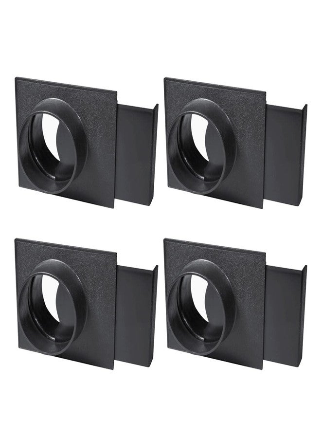 POWERTEC 70108-P4 4-Inch Blast Gate for Dust Collector, Dust Collection Fittings, 4 PK - Image 1