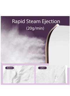 Generic Steamer Iron for Clothes Travel Mini,High-Power Handheld Garment Steamer Clothes Steamer Portable Steam Iron 5s Fast Heat-up Ironing Wrinkle Remover -1000W 100ML,Wet and dry use  - Image 5