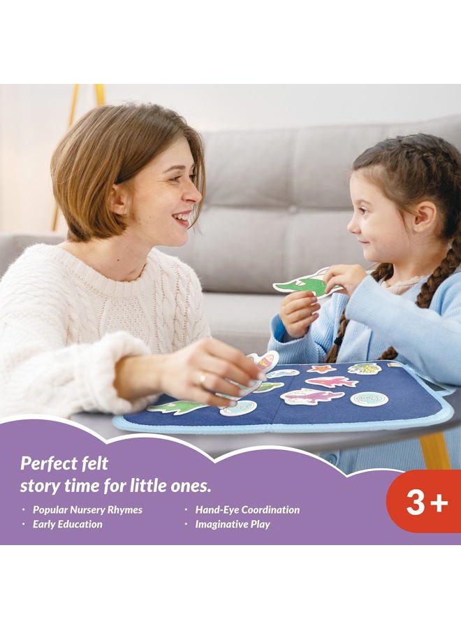 CHEFAN Felt Flannel Boards Stories Precut Figures for Toddlers Preschool, Craft Toy Gifts for Kids, Storytelling - Image 2