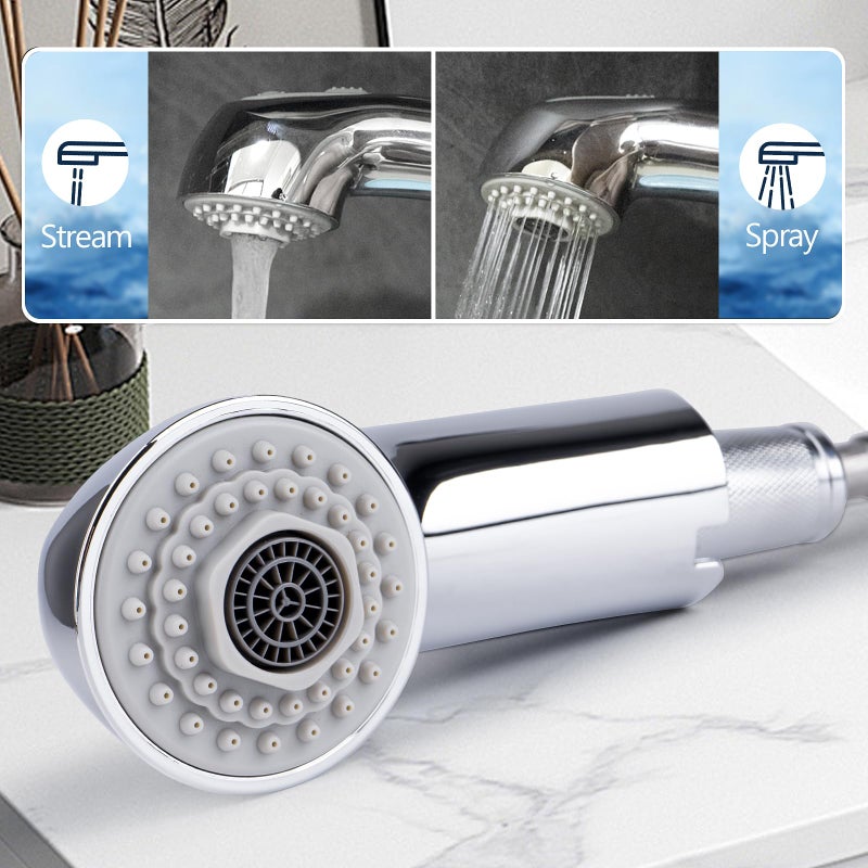gcbcrit Pull-Out Spray Wand for Grohe Parts 46312SD0 / 46298SD0, Replacement for Grohe Pull Out Kitchen Faucet Parts, RealSteel - Image 3