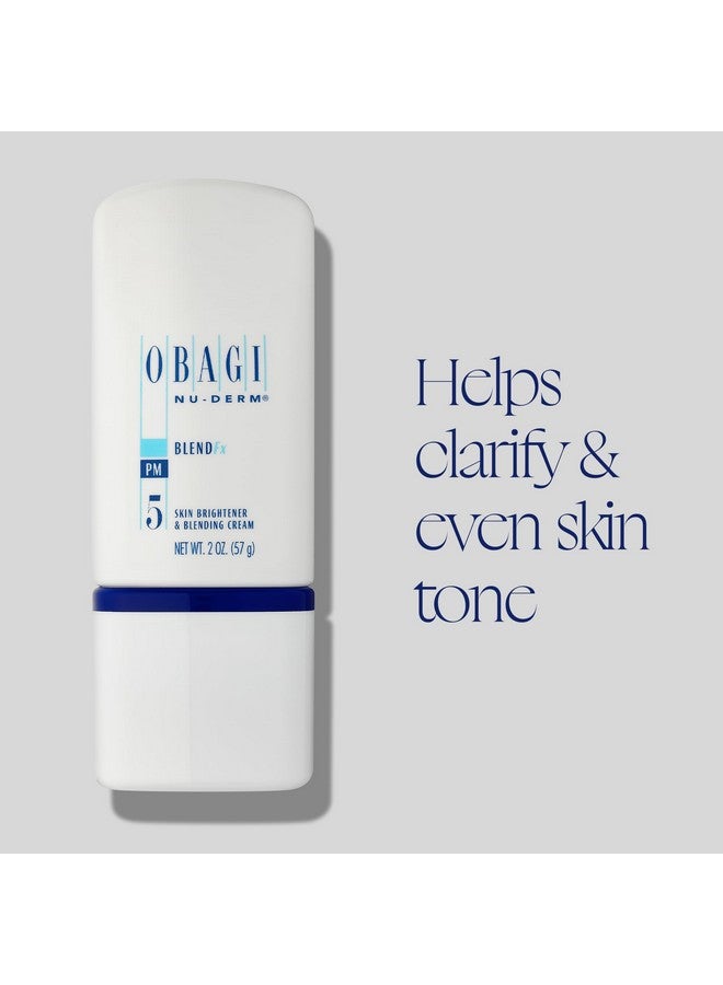 Obagi Medical Obagi Nu-Derm Blend Fx - Skin Brightening & Clarifying Cream That Helps Brighten & Soften Skin With Arbutin And Vitamins C & E - 2 Oz - Image 2