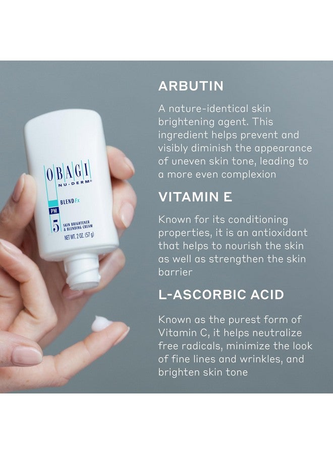 Obagi Medical Obagi Nu-Derm Blend Fx - Skin Brightening & Clarifying Cream That Helps Brighten & Soften Skin With Arbutin And Vitamins C & E - 2 Oz - Image 3
