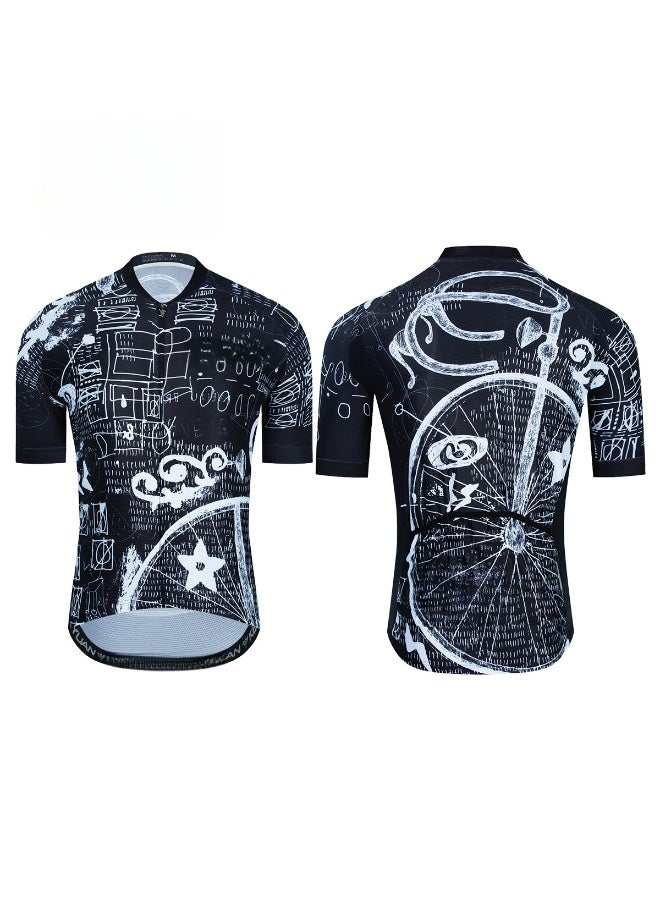 Nariele Men's Outdoor Cycling Suit Off-road Road Mountain Bike Cycling Suit - Image 1