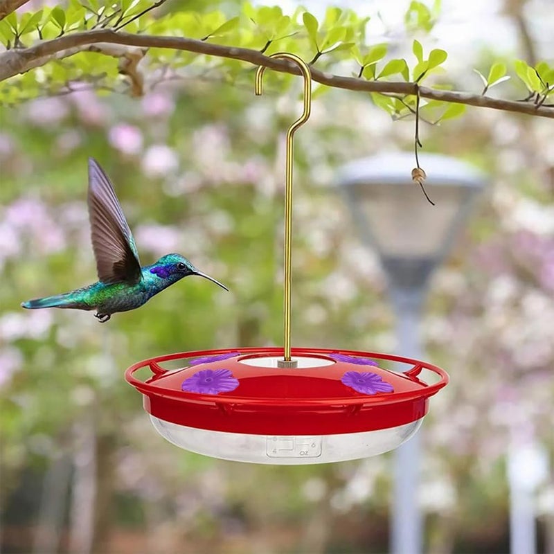 QIHOMPIB Hummingbird Feeder Parts, 16 PCS Hummingbird Feeder Replacement Flowers Purple, Bee Guards for Hummingbird Feeders Perky Pet Hummingbird Feeder Parts Glass Plastic Hummingbird Feeder Base Replacement - Image 4