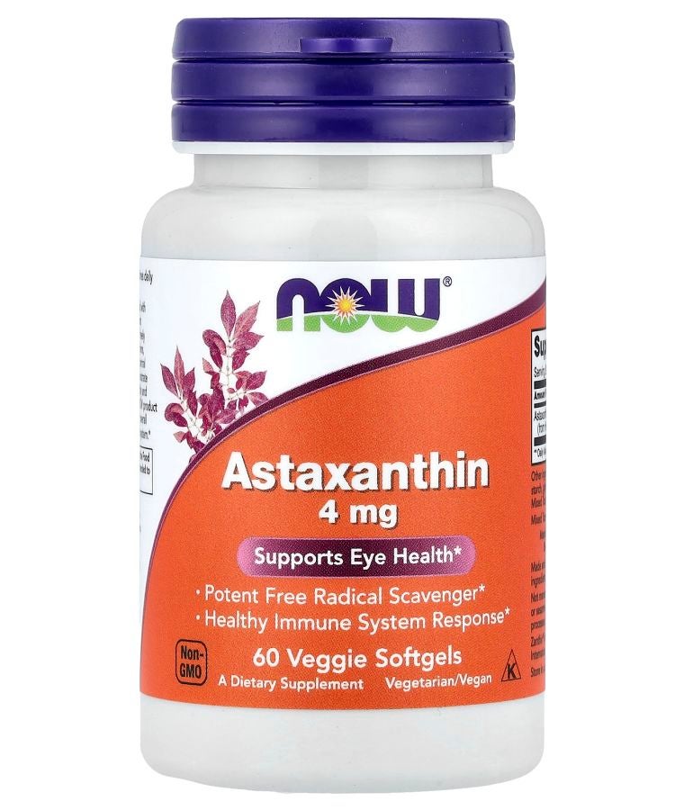 Astaxanthin 4 mg 60 Veggie Softgels
