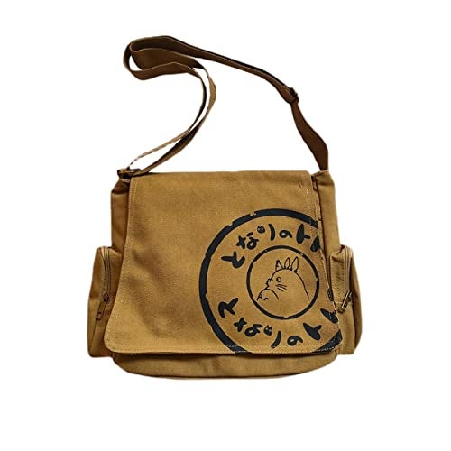 BXCNCKD Korean Canvas Large Capacity Computer Casual Bag for Men - Brown, One Size - Image 1